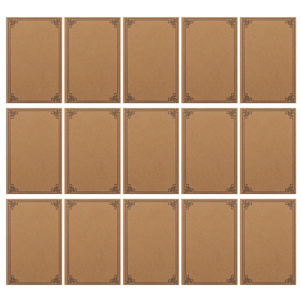 

50Pcs Brown Kraft Paper Envelopes with Adhesive Strip for Cash Saving Tip Money Envelope Small Item Storage Lightweight