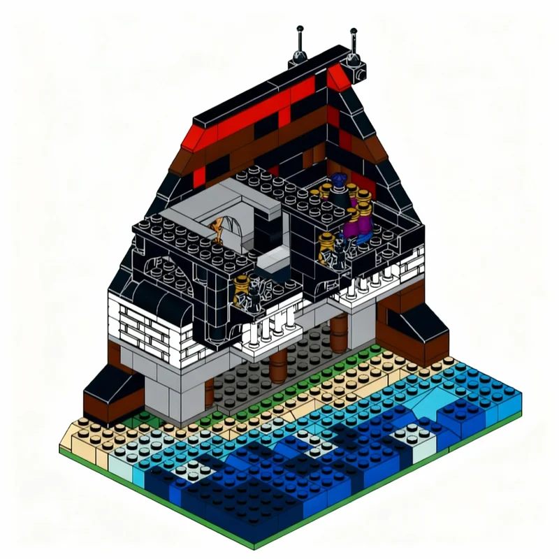 389pcs-moc-wizard-s-coastal-retreat-a-magical-model-building-blocks-architecture-toys-christmas-gifts-diy-birthday-idea-brick