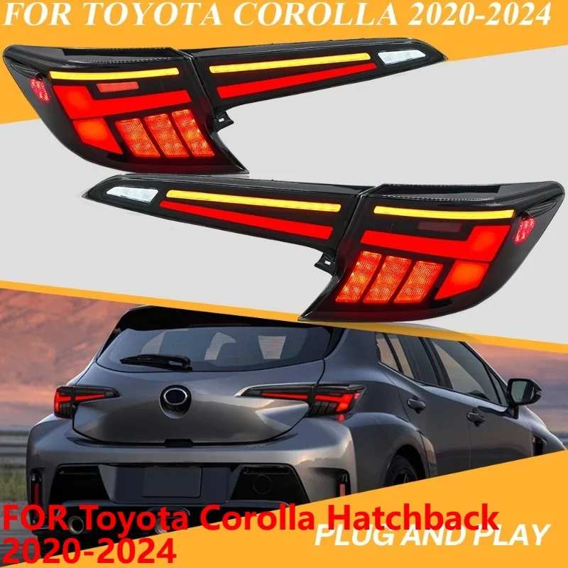 

LED Tail Lights For Toyota Corolla Hatchback 2020-2024 - Rear Lamp Set