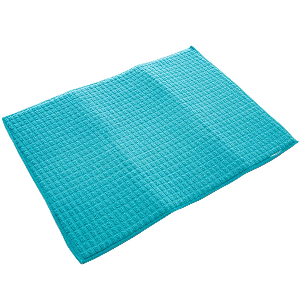 

Dishes Cloth for Kitchens Supplies Stemware Drying Mat Microfiber European Style