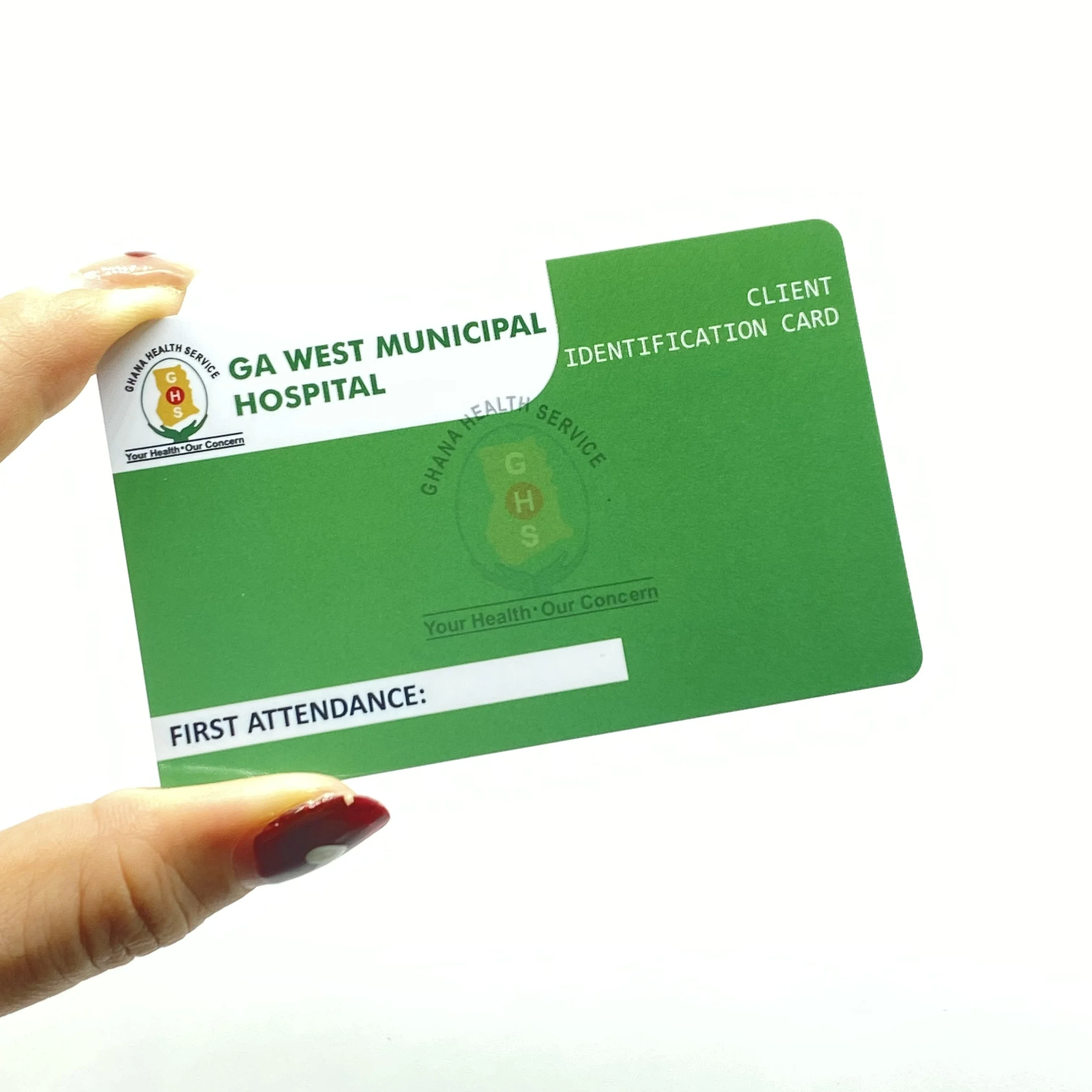 المهنية مع بطاقة الأعمال NFC النافثة للحبر البلاستيكية