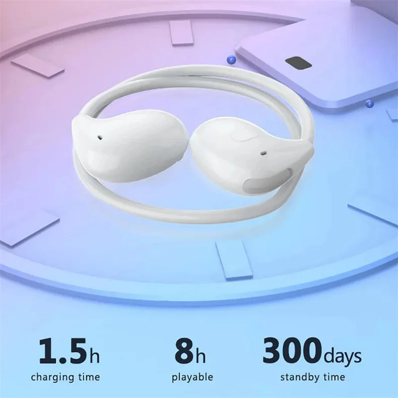 Sport Auricolari Bluetooth 5.3 Cuffie senza fili Touch Control Auricolare HiFi Stereo Auricolari con microfono per Huawei ForXiaomi