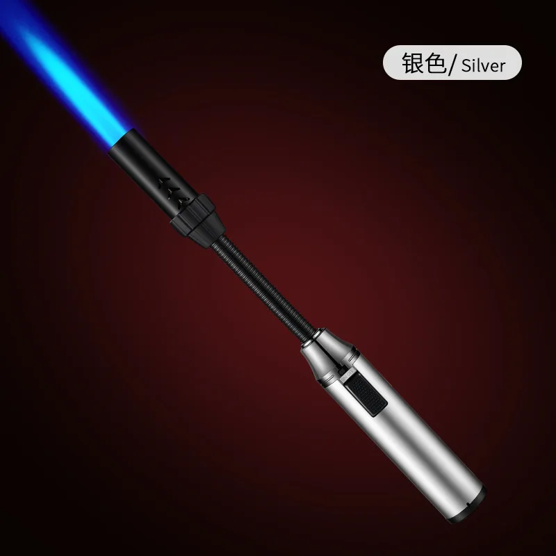 

Новая ветрозащитная портативная металлическая зажигалка для барбекю и кемпинга с прямой зарядкой, малый сварочный пистолет