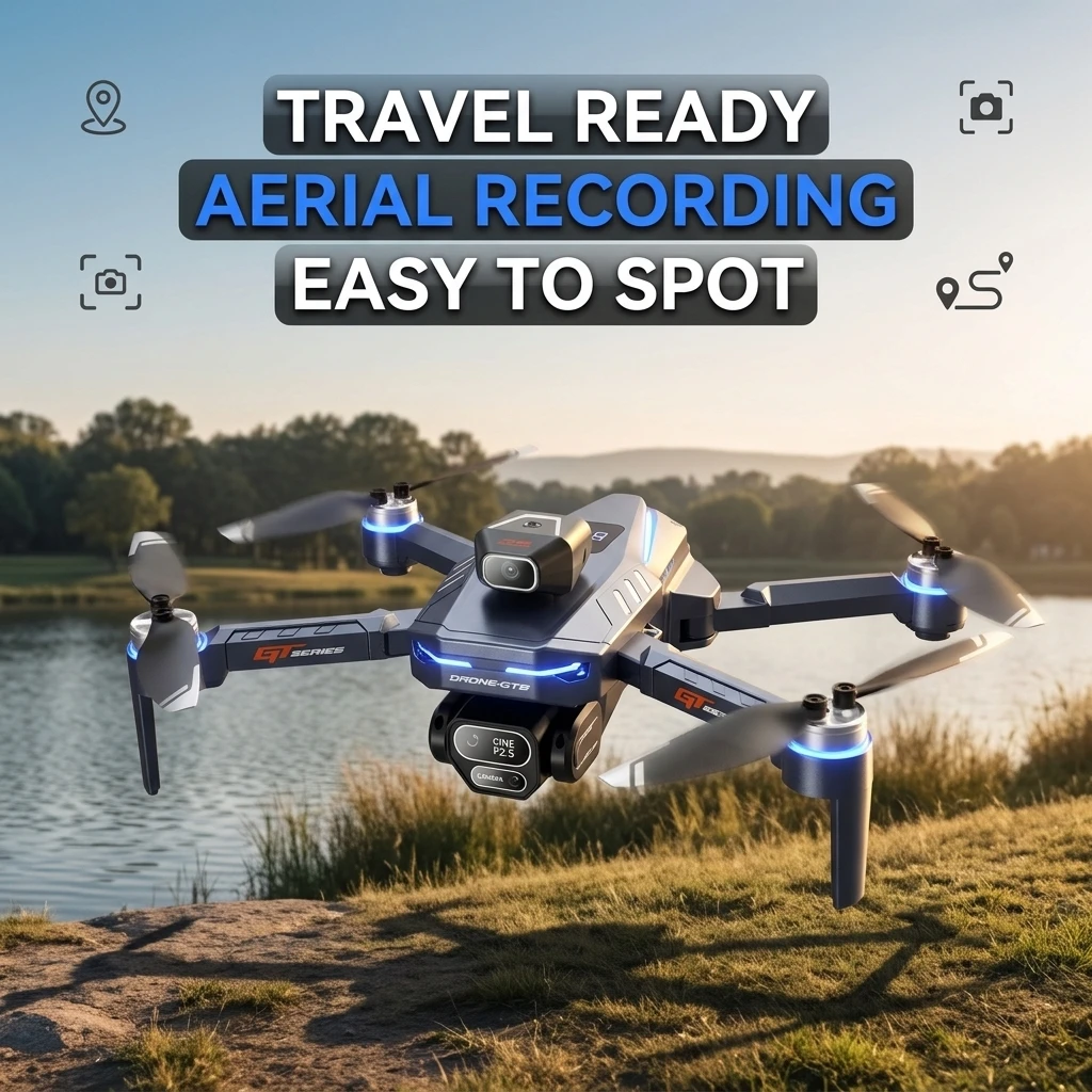 GT8 Mini FPV Drone 8K HD Dubbe - Drone Mapping recensie en prijs