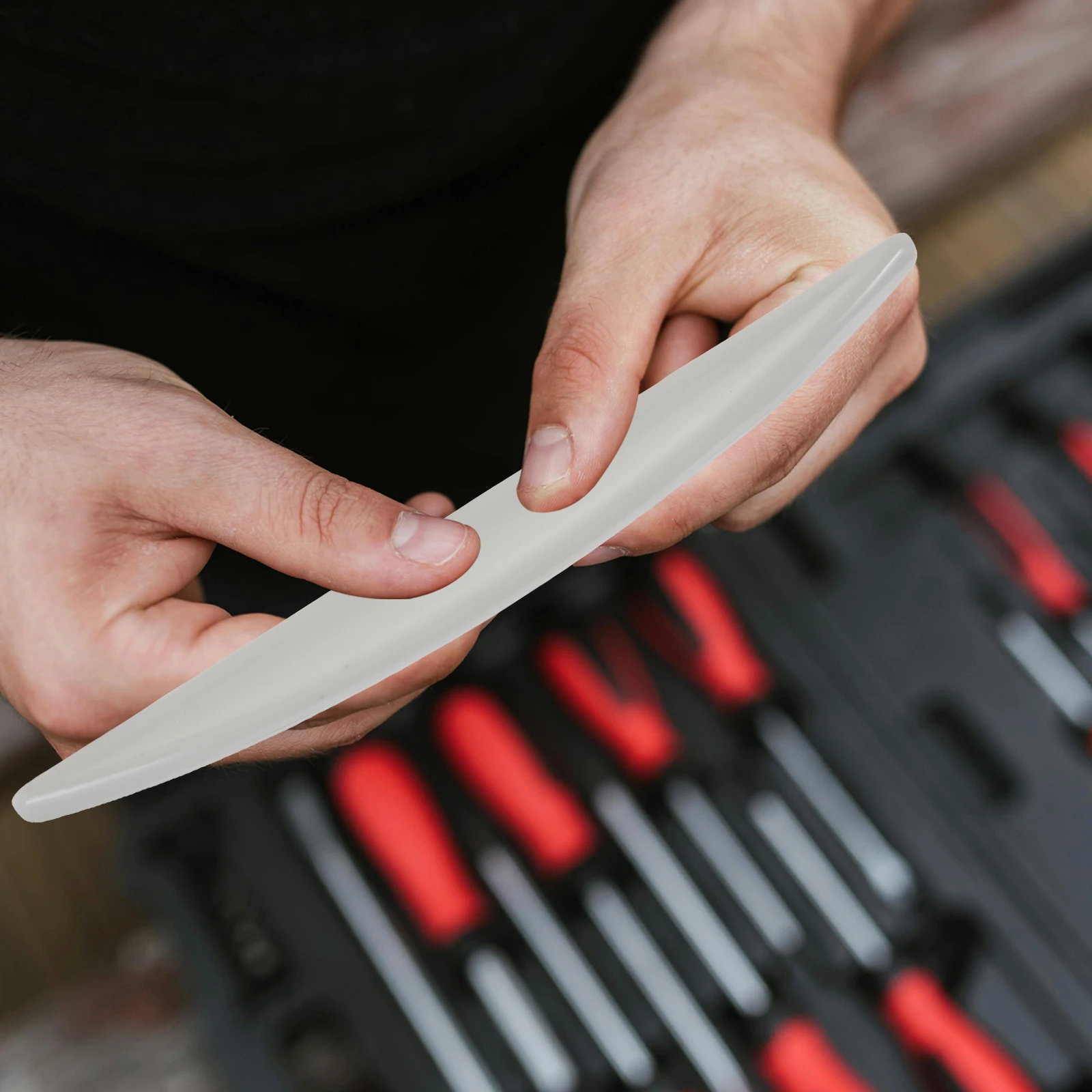 

1Set Freezer Door Handle Heavy Duty Plastic Pull Grip for Refrigerator Cabinet Display Cooler Horizontal Ergonomic Replacement