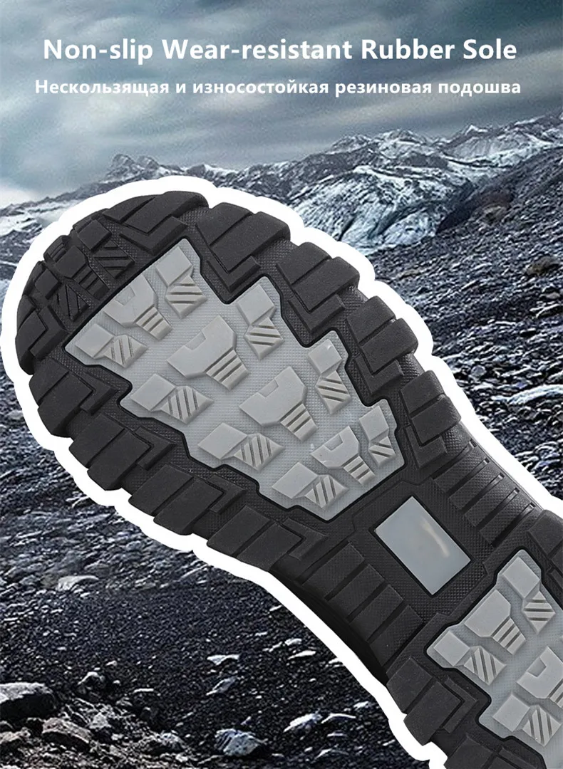 High-Top-Lederstiefel für Herren, atmungsaktive Desert Combat Boots, rutschfeste Outdoor-Wanderstiefel für Herren, Motorradstiefel, Arbeitsstiefeletten – Detail 9