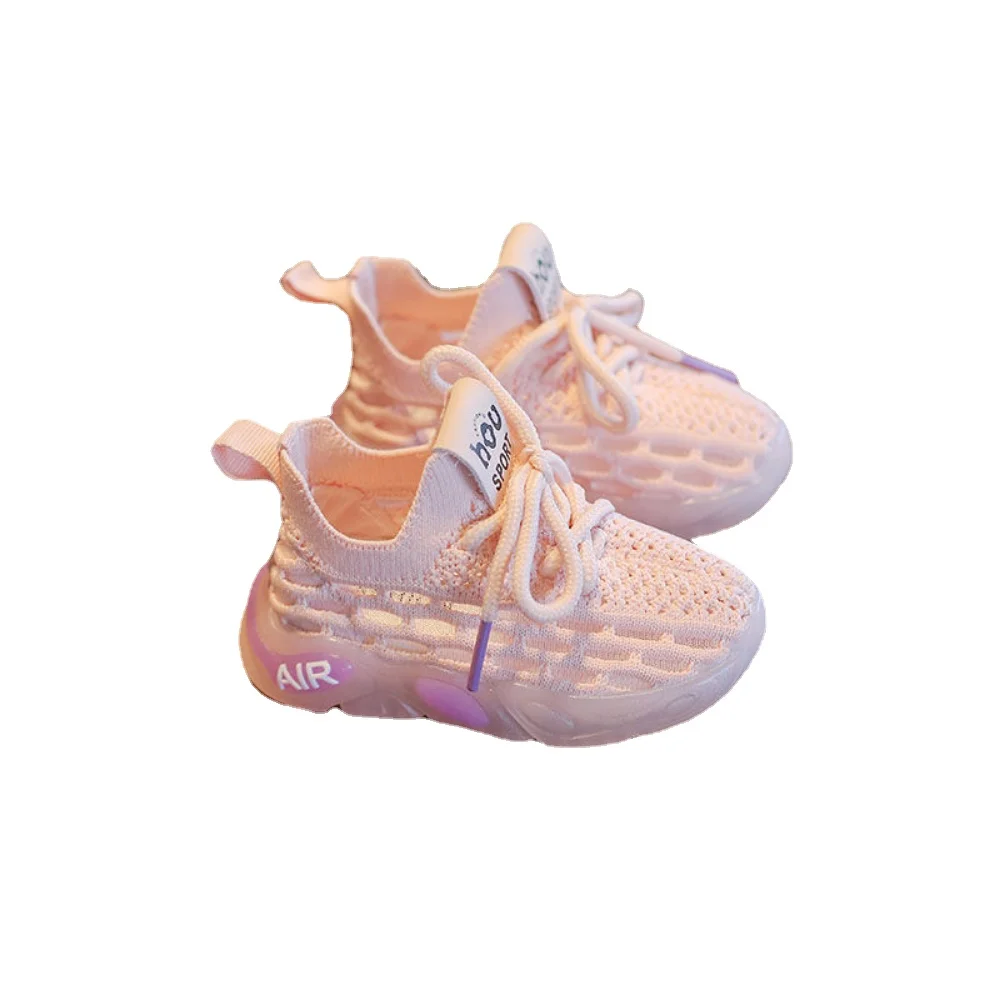 2023 Baby Shoes Newborn Girls Sneaker Boys First Walkers Kids Toddlers Soft Soles Non-slip Sneakers Baby Korean Style Shoes