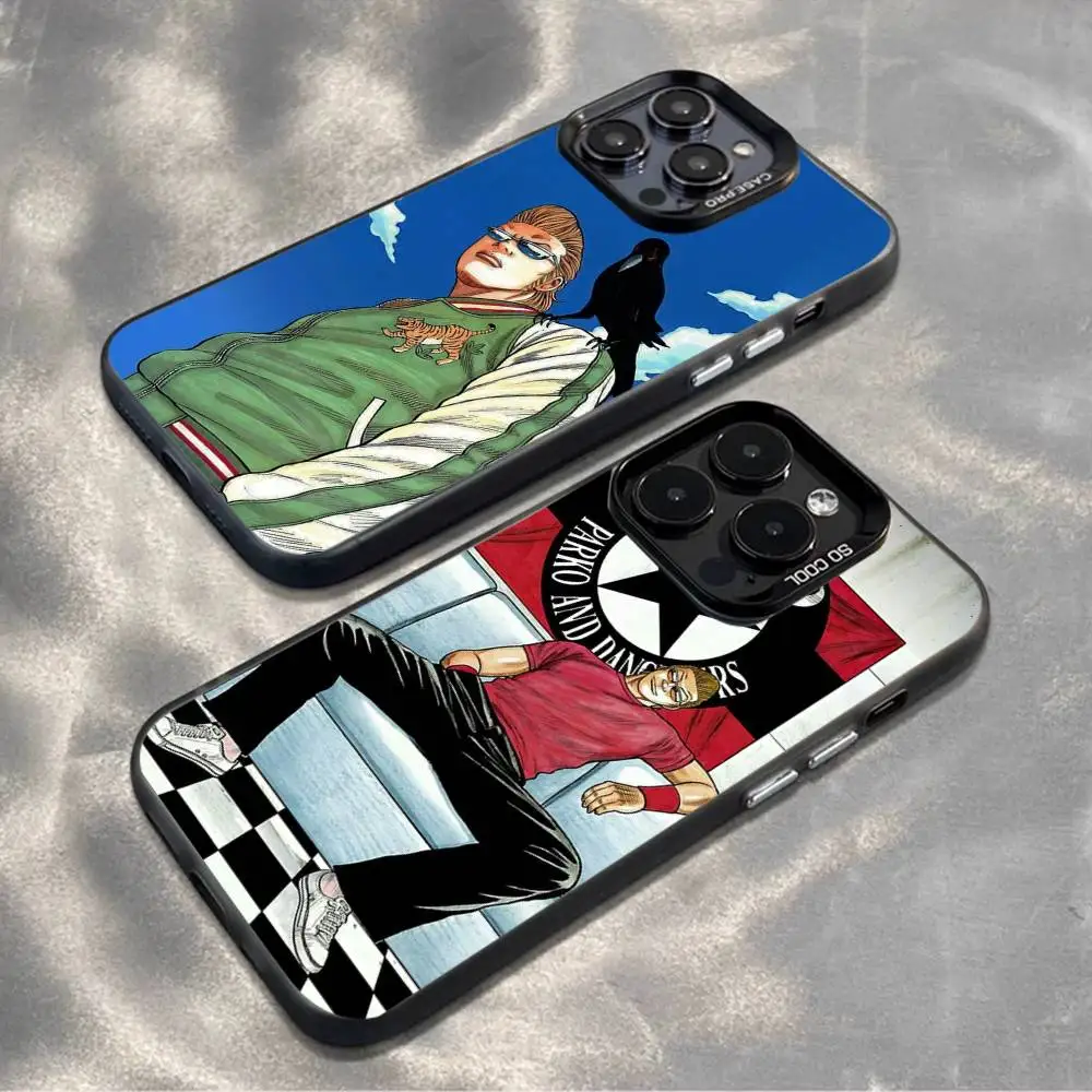 

W-Worst Crows Zero comics Phone Case For iPhone17,16,15,14,13,12,11,Mini,Pro,MAX,plus,Black Matte Shockproof Cover