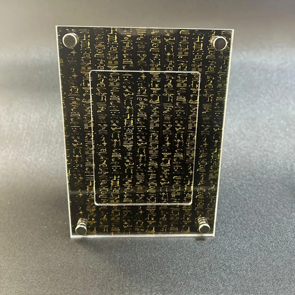 DIY بطاقة الاكريليك الطوب ليو غي أوه! بطاقة المجموعة، حامل عرض واقي لسطح الطاولة من الله المصري، بدون بطاقة، هدية للعطلات #4