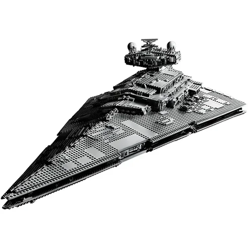 UCS 임페리얼 스타 디스트로이어 호환 75252 빌딩 블록 벽돌 장난감, 슈퍼 그레이트 궁극의 무기 우주선 크리스마스 선물