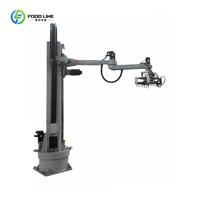 Custom Single Column Palletizer Production Line for Bag Handling,Industrial Commercial Automatic Stacking Equipment Logistics