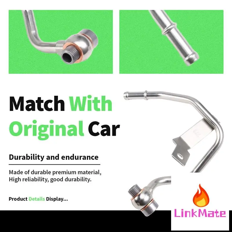 

Turbocharging Fuel Line Oil Cooler Return Pipe CB5Z8592C CB5Z-8592-C For Ford Lincoln 2.0L Turbo 12-18 Mondeo Focus