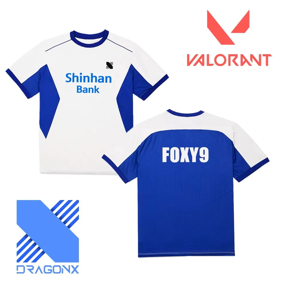 

New DRX Esports Club Supports Valorant Fans Custom Sports Shirt Game Style Match Uniform T-shirt