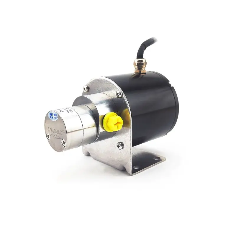 

5LPM 24V DC Water Pump Stainless Steel Electric Liquid Pump Oli Free 7bar High Pressure Magnetic Micro Gear Pump