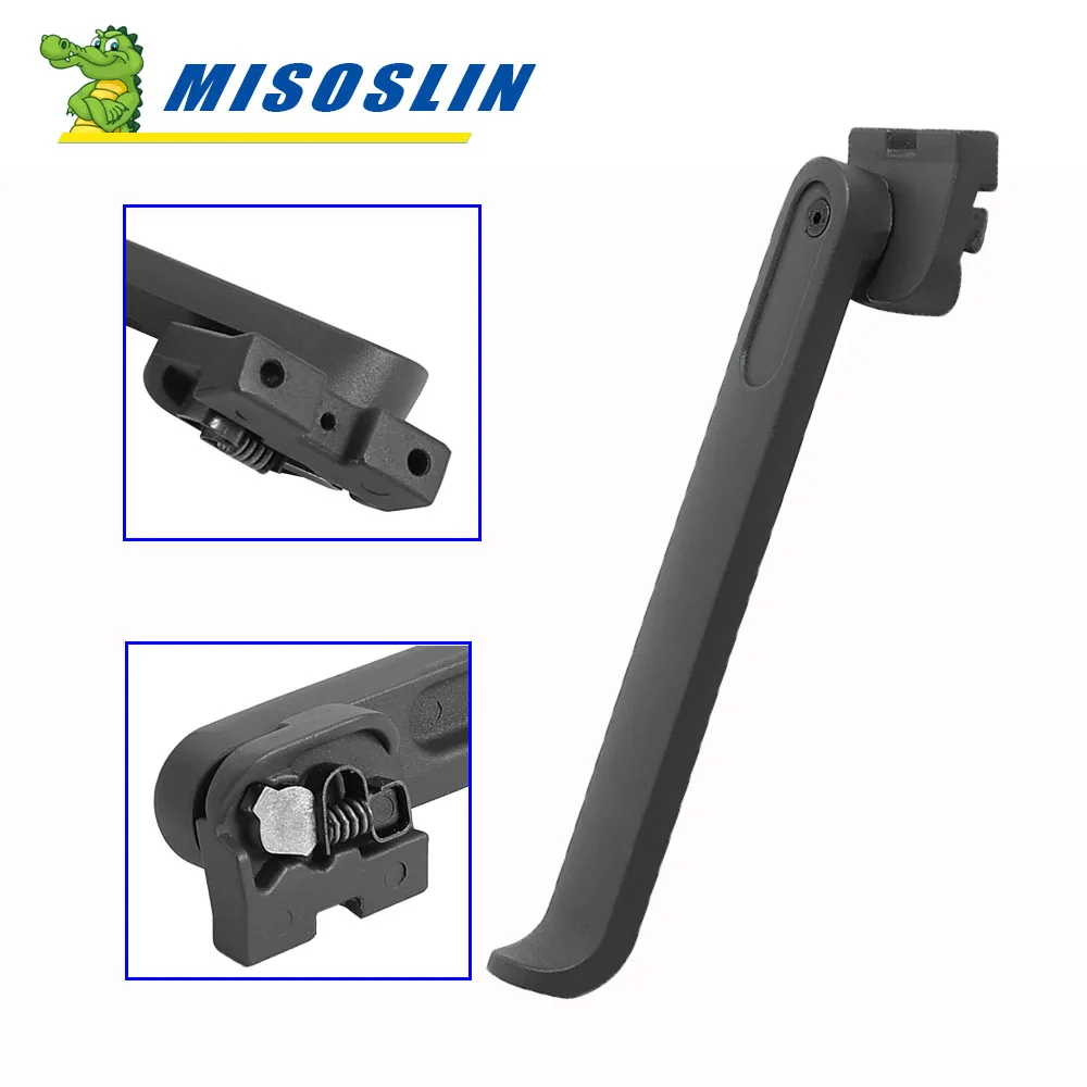 Parking Kickstand Tripod Side Support Spare Parts for Xiaomi 4 Ultra Electric Scooter Black Stand Foot Support Accessories