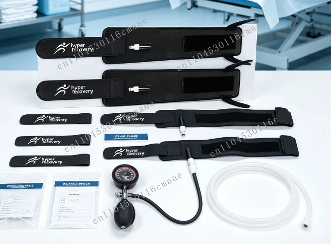 Adjustable BFR Cuff Pump Occlusion Training Tool, Perfect for Gym Weight Lifting, Strength Improvement and Muscle Mass Gain