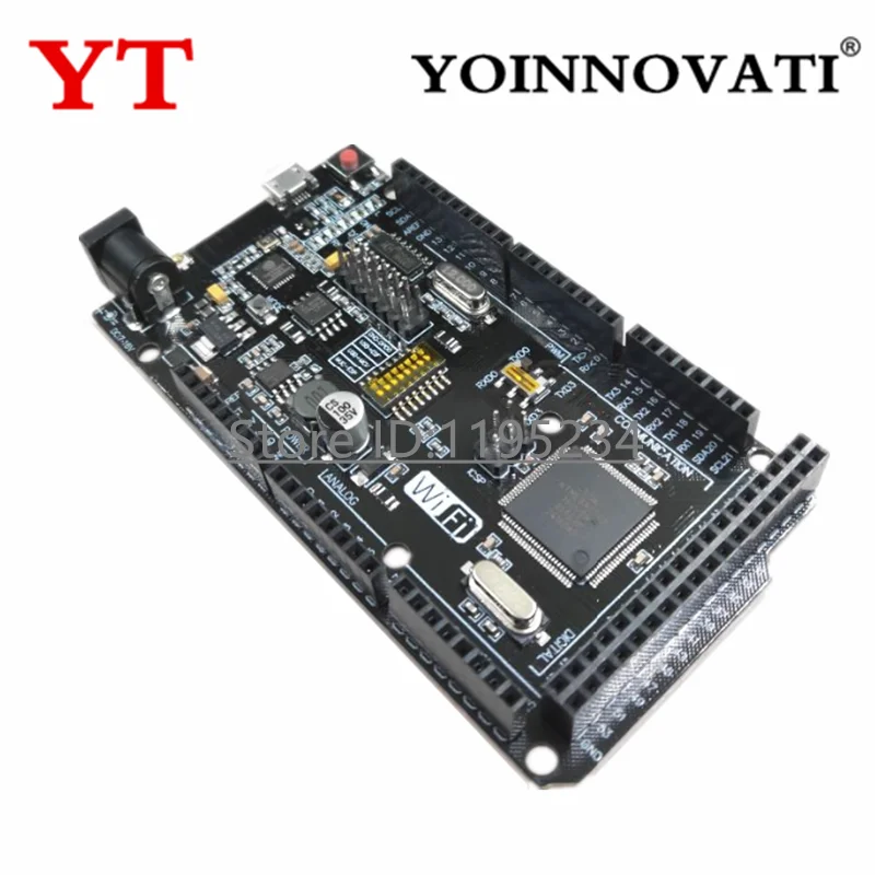 WIFI R3 ATMEGA2560 + ESP8266 (32MB memory) USB-TTL CH340G Development Board