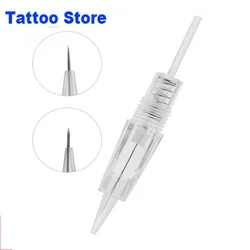 10pcs Microblading Cartridge Needle for Charmant Permanent Makeup Machine Micropigmentation Device 8mm Screw Eyebrow Tattoo Pen