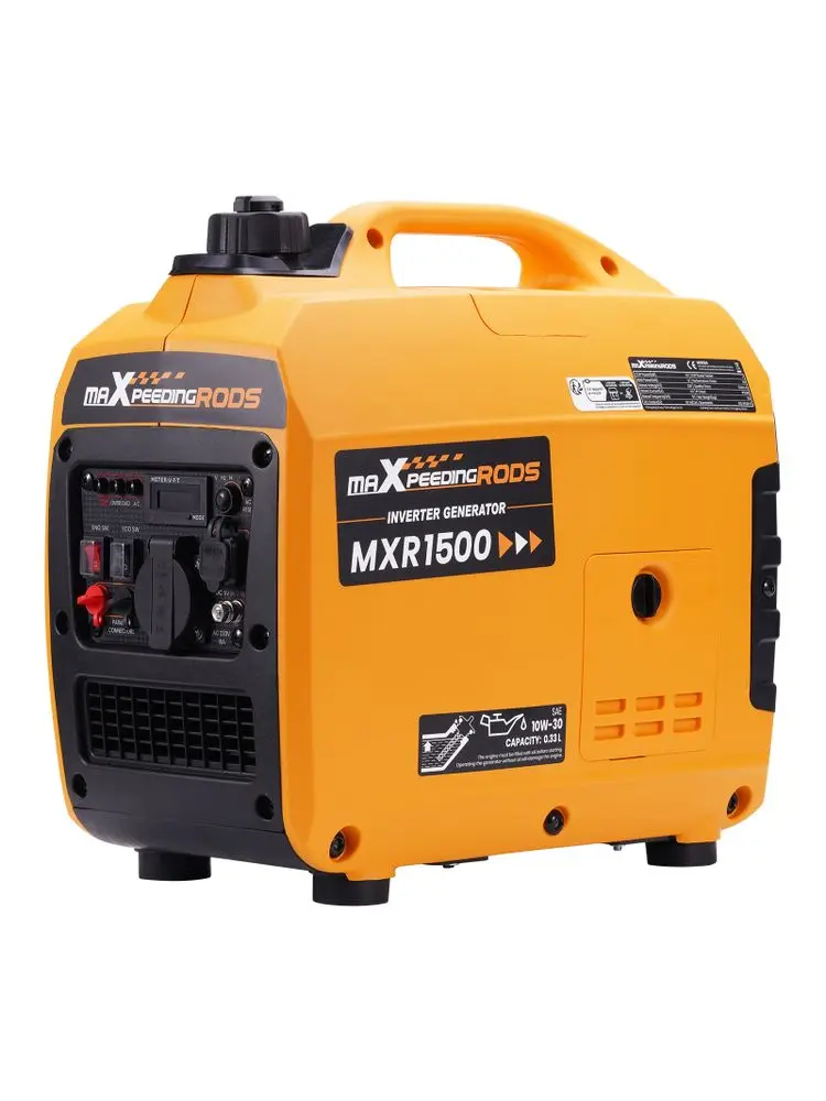 1200W 4-takt invertergenerator stille generator voor kamperen en campers - afbeelding 2