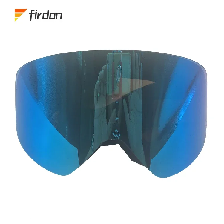 Wholesale Custom Frameless Magnetic Ski Snow Goggles with Anti-Fog Feature