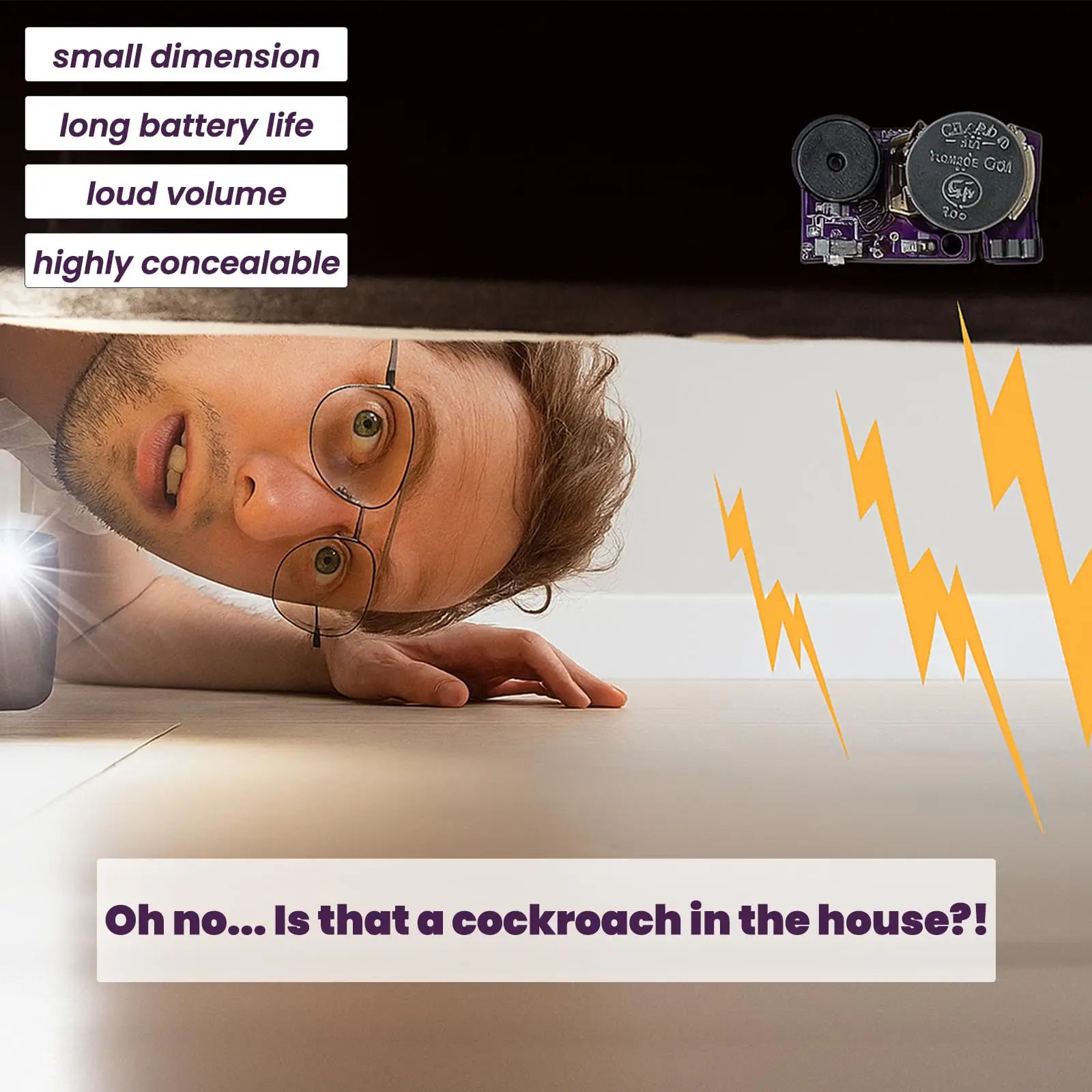 3 piezas de broma para hacer ruido de Cricket, 20 sonidos realistas ruidosos, para adultos, fiesta de oficina, herramientas de abril, hogar, venganza sutil, regalo de mordaza divertido