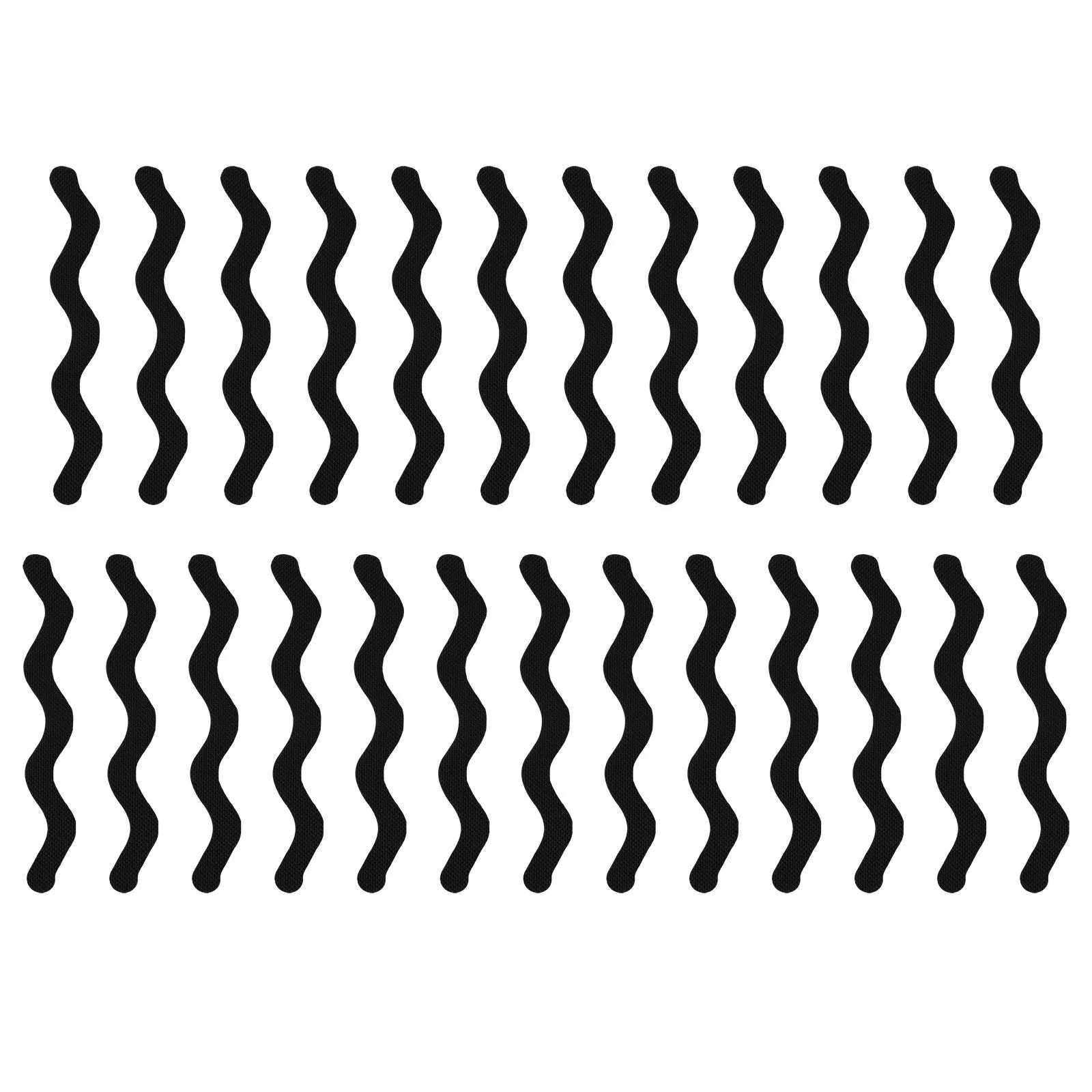 24Pcs Bathroom Non-Slip Sticker Kit Anti Skid Tape for Tub Shower Floor Stair Pool Corridor Doorway Long-Lasting Adhesion Easy