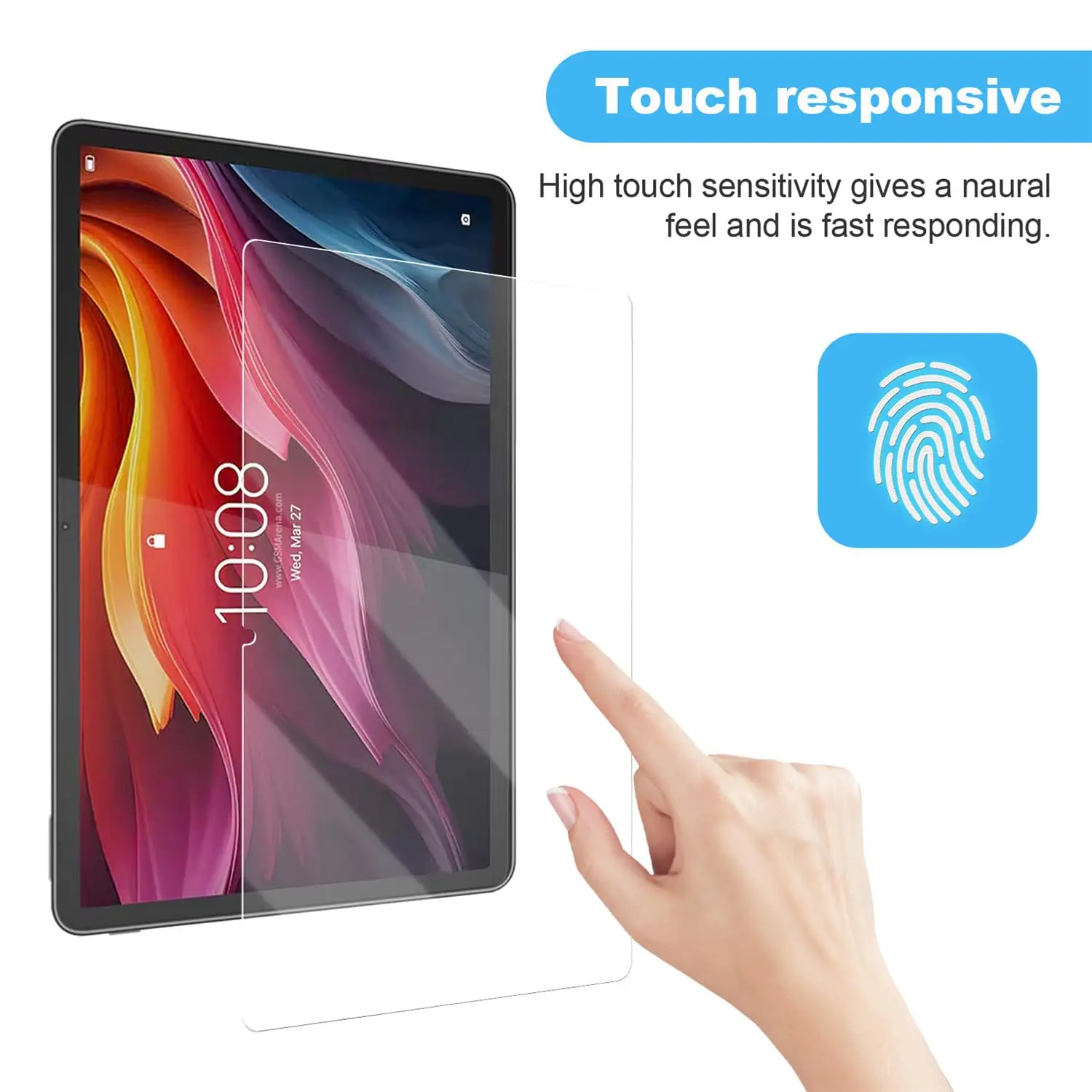 Tempered Film for Lenovo Tab K11 Plus (11.45") 2024 HD Screen Protector Tablet Protective Glass HD Transparent Anti-fall