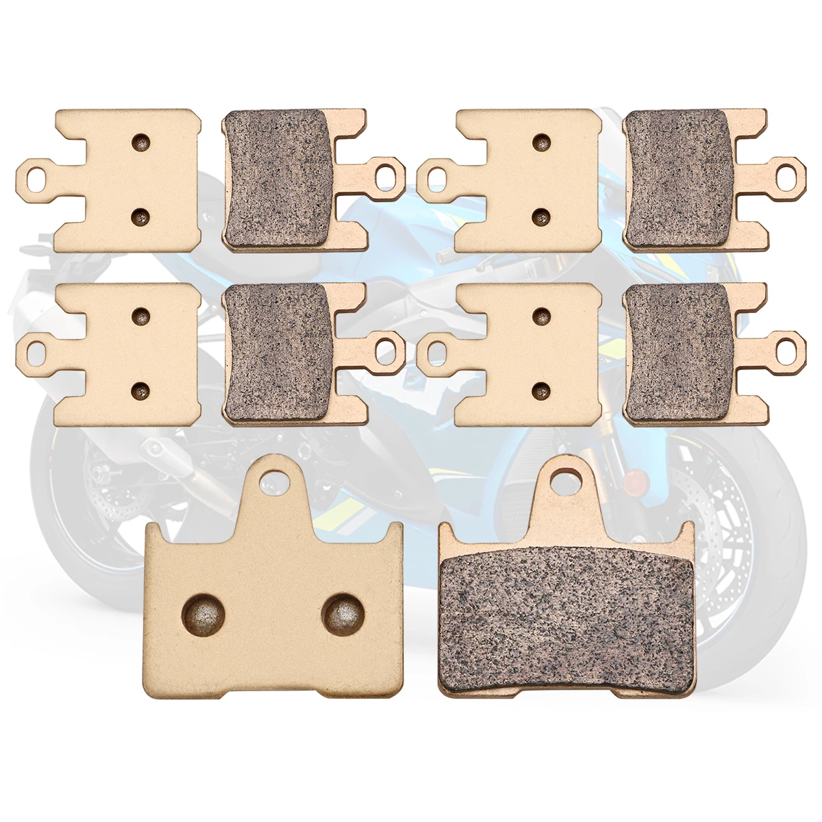 New Motorcycle Accessories Metal sintering Front Rear Brake Pads Disc For Suzuki GSXR1000 GSXR 1000 GSXR-1000 K3 2003-2004