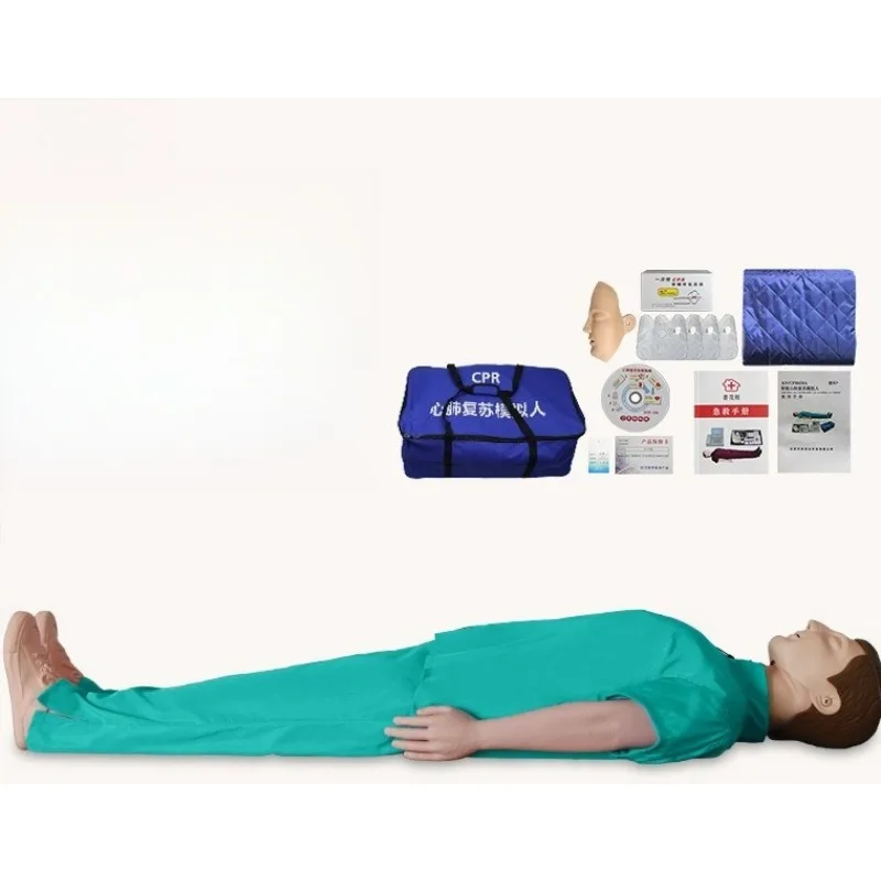 EHBO-trainingsmodel, lesmodel, systemische cardiopulmonale reanimatiesimulator