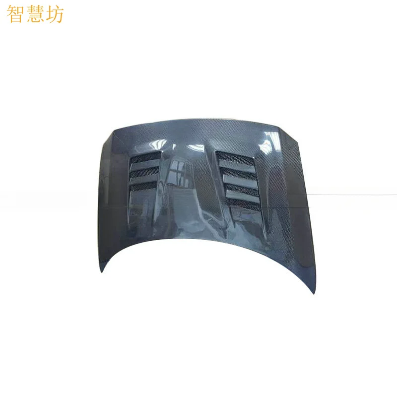 Suitable for Honda CRZ ZF1 Modification Parts Carbon Fiber Front Hood A-Type Multi-Hole Heat Dissipation Engine Hood