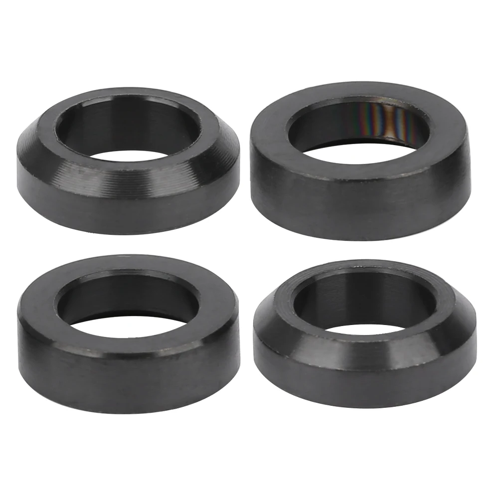 

M6 Disc Brake Caliper Spacer, Concave-Convex Bike Brake Spacer, Titanium Alloy Concave-Convex Spacer for Disc Brakes