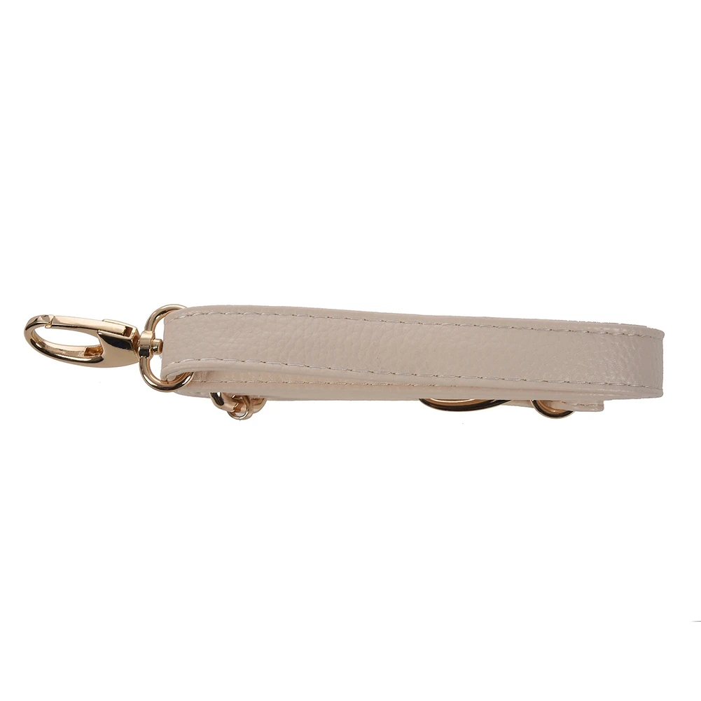 TEXU 2X DIY Replacement Leather Bag Shoulder Strap Handle Cross Body Adjustable 140 X 2Cm, Beige