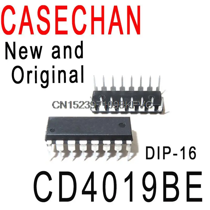 5PCS New and Original CD4019 DIP-16 Logic IC Chip In Stock IC CD4019BE