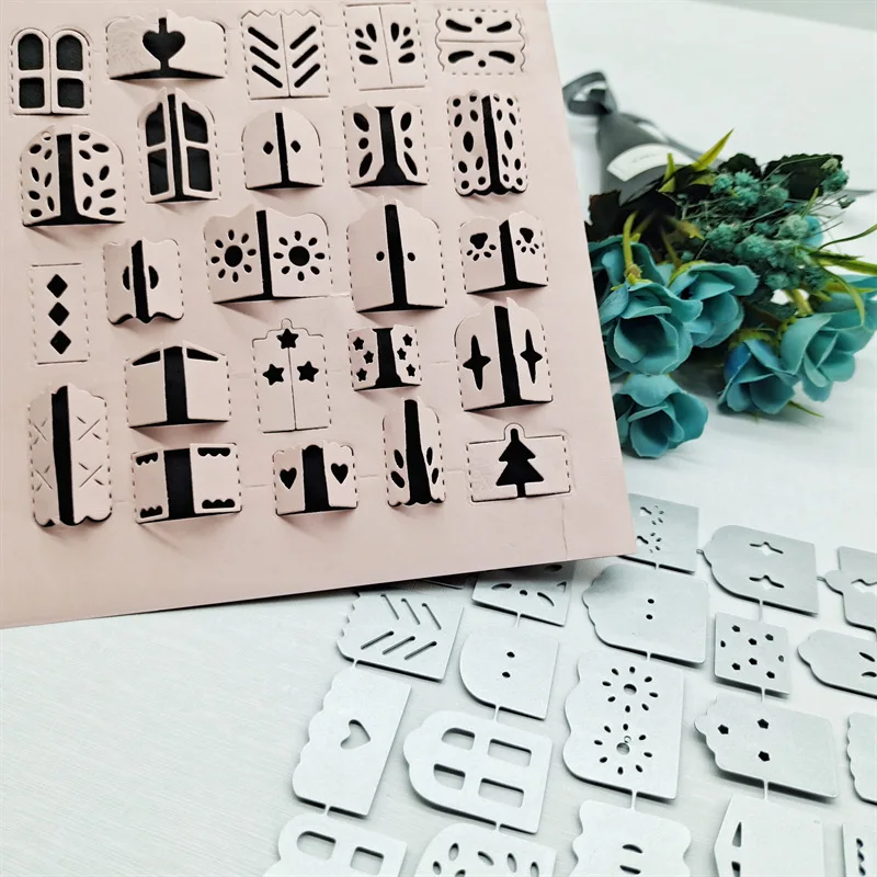 Window Metal Cut Dies Stencils for Scrapbooking Stamp/Photo Album Decorative Embossing DIY Paper Cards