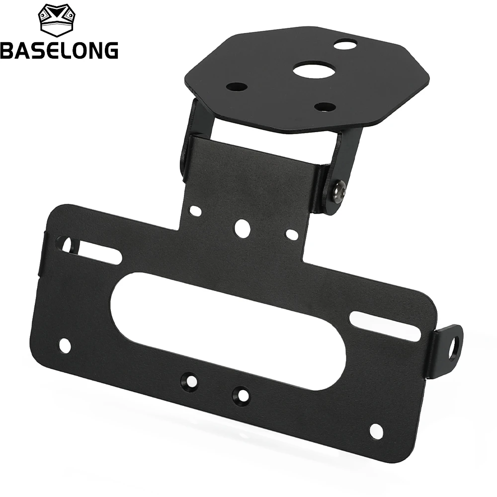 ل CFMOTO 450NK 2022-2024 450SR 450SR-S 450SS 450 SR SRS SS 2022-2023-2024-2025 لوحة ترخيص قوس حامل الحاجز مزيل #2