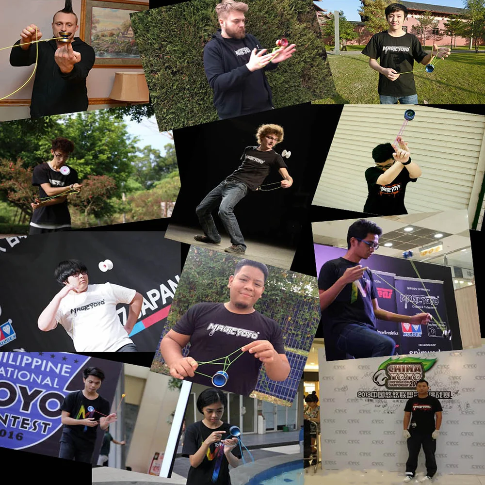 معدن يويو سبيكة ماجيك AO1 يويو الكبار المهنية الألومنيوم اليويو الكرة تحمل عالية السرعة يويو مصنع لعبة كلاسيكية للأطفال يويو #4