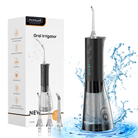 Mornwell F29 Oral Irrigator 3 Mode Water Flosser Dental Water Jet for Teeth Rechargeable Portable 180ML Water Tank Teeth Cleaner