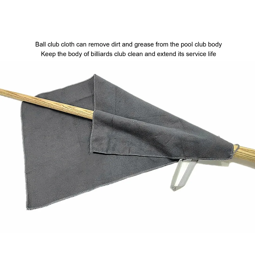 

Мягкое хлопковое полотенце для снукерного кия, темно-серое, для удаления грязи, бильярдное полотенце для вытирания, для удаления пыли, полотенце для чистки кия, для бильярдного клуба