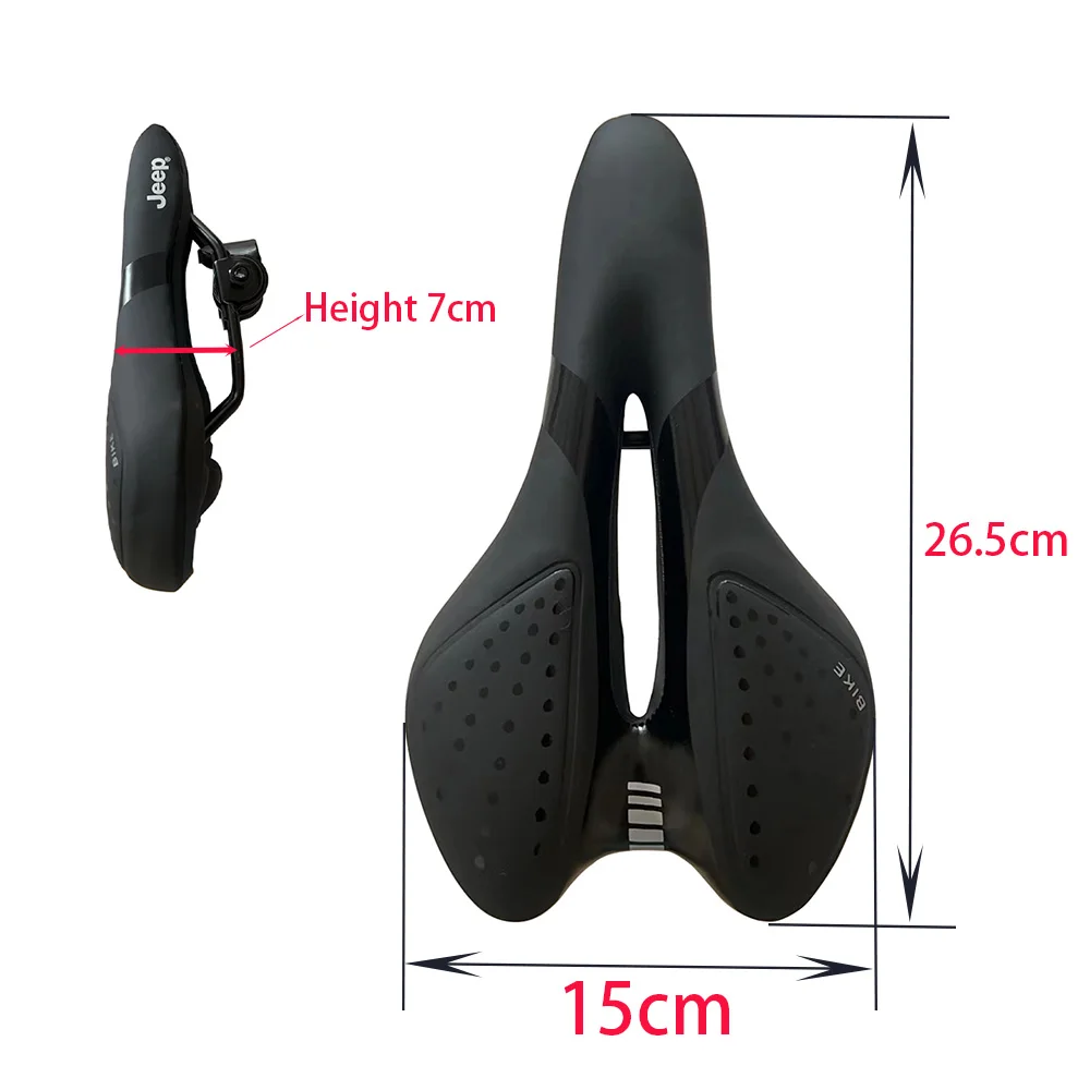 Bicycle saddle mountain bike seat road bike saddle cushion leather ergonomic design Bicycle Accessori