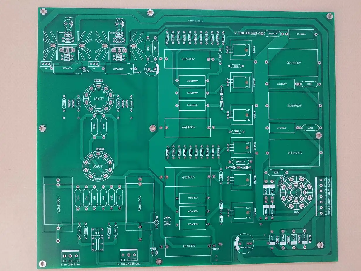 كونراد جونسون PV12 أنبوب Preamp ثنائي الفينيل متعدد الكلور لوحة عارية ، نسخة متوازنة
