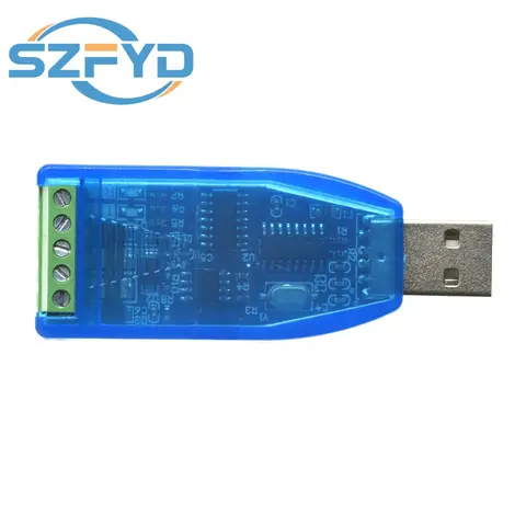 Industrial USB To RS485 Communication Module Bidirectional Half Duplex Serial Line Converter TVS Protection U485CH340G Converter