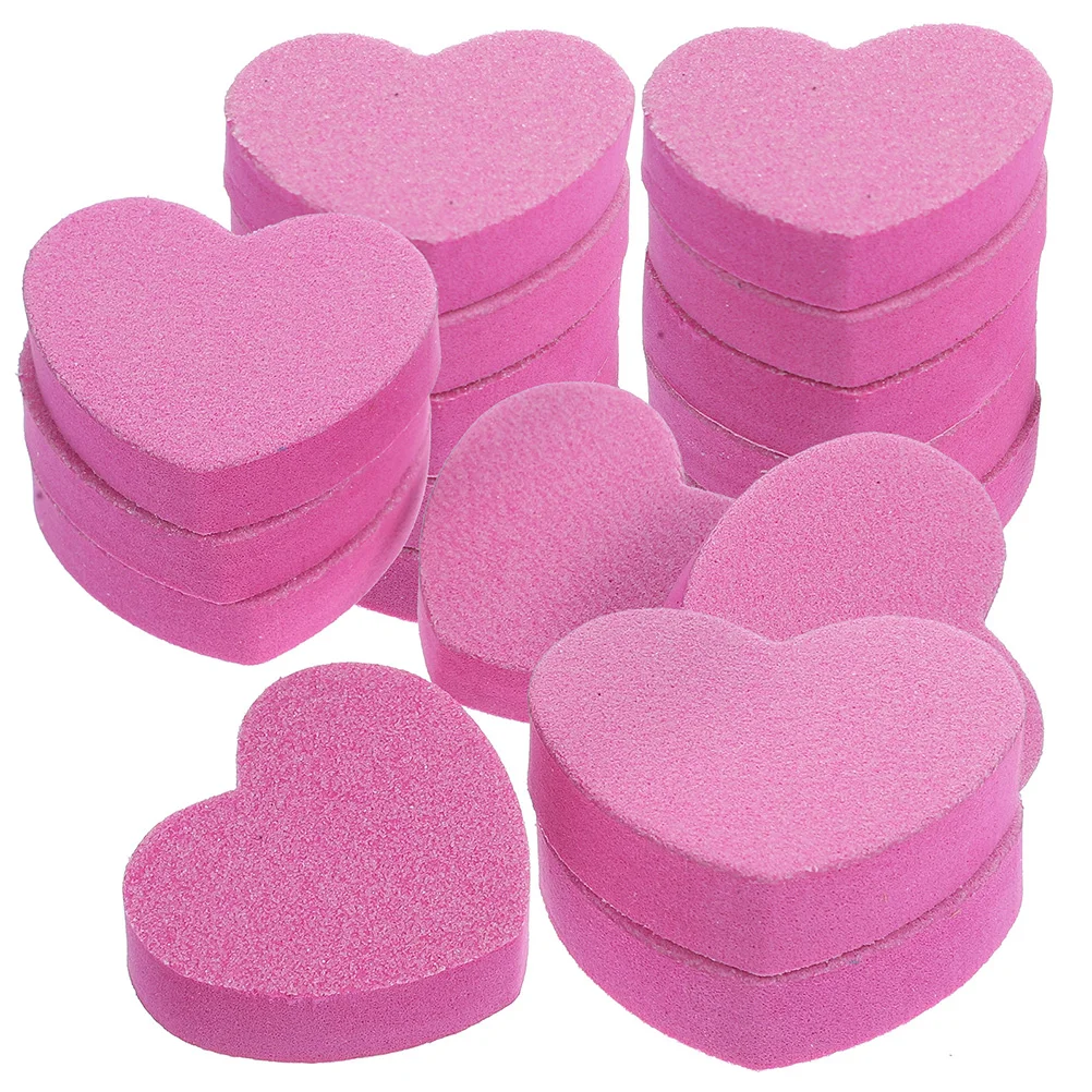 100 Pcs Manicure Tools Sanding Block Nail File for Toenail Buffers Fingernail Sponge