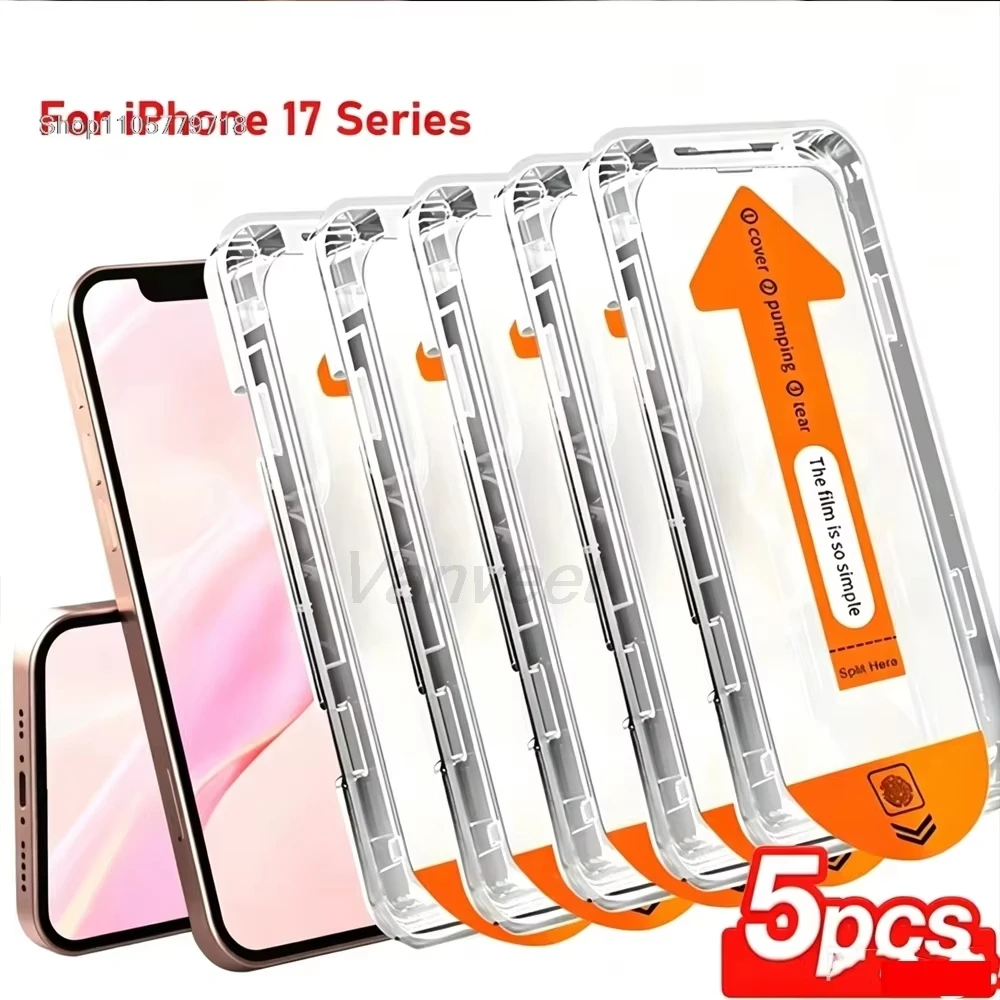 1-5PCS Screen Protector Clear For Samsung A56 A57 5G A37 A17 A16 A55 A07 A54 A32 A05 A36 A06 A35 A13 A32 Easy Intalling HD Glass
