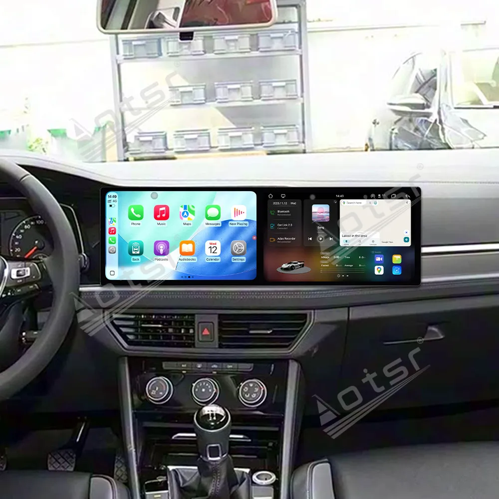 

Android 15 10.1'' Dual-Screen Car Radio For Volkswagen Sagitar 2019-2022 Car Multimedia Video Player GPS Navigation Carplay Unit