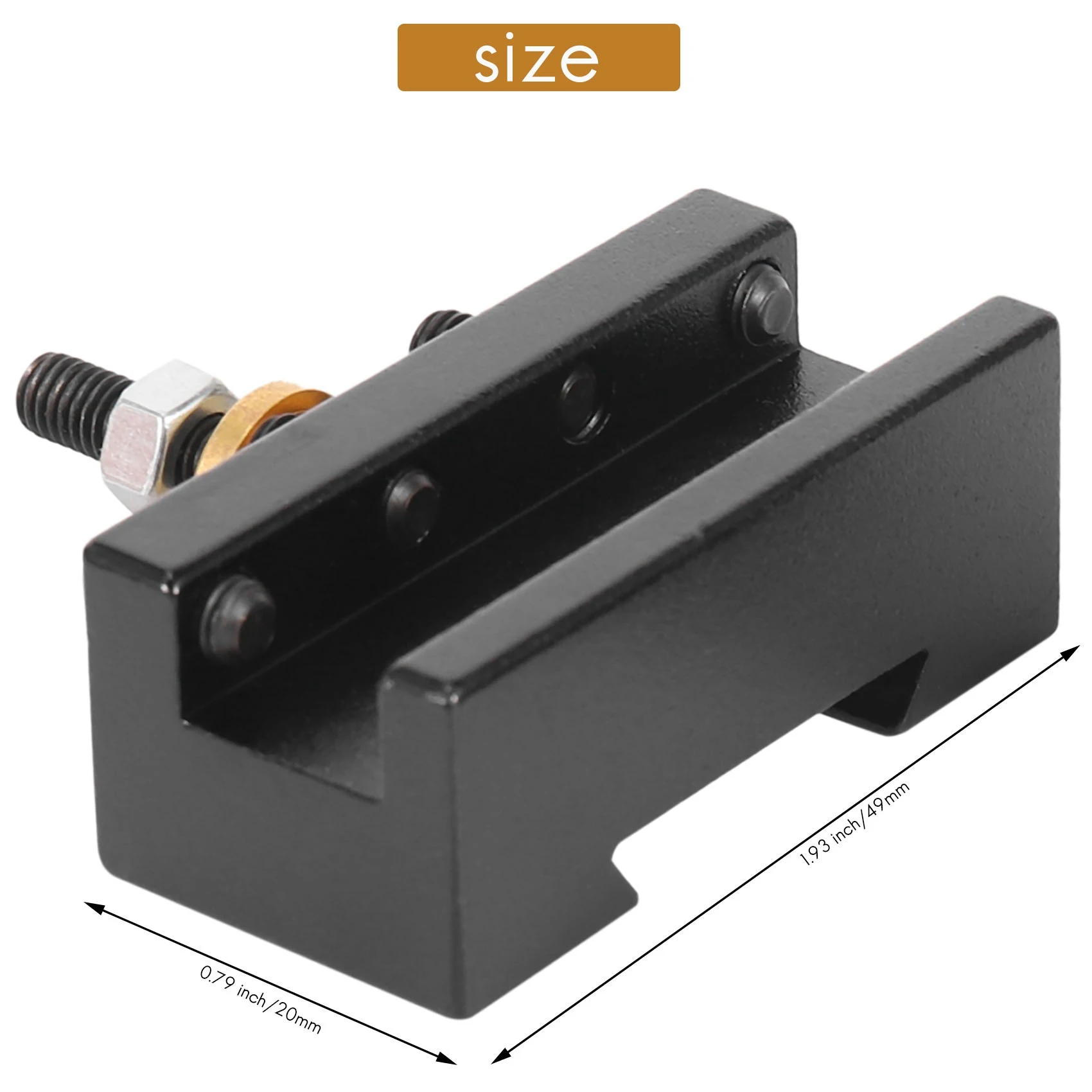 AA05 3 قطع مخرطة صغيرة أدوات التغيير السريع مجموعة حامل البريد (1/4-1/2 بوصة)، مجموعة حامل مملة/تحول/واجهة باستخدام الحاسب الآلي #4