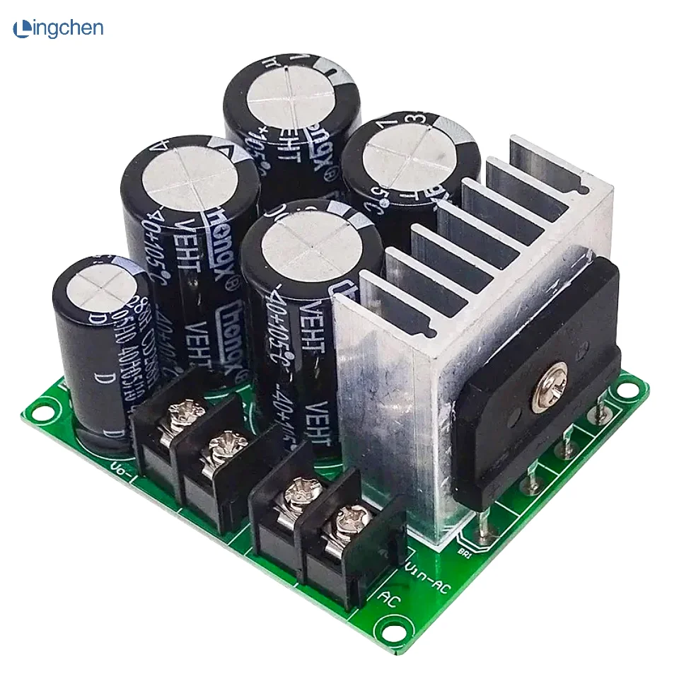 Rectifier filter board non regulated power supply board power amplifier single power supply board maximum current 10A