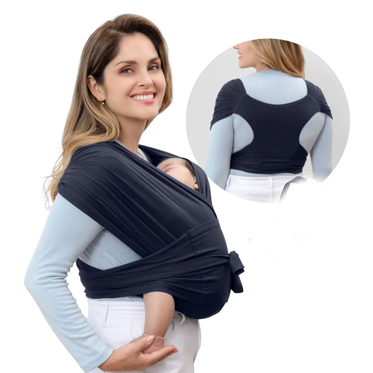 Baby Carrier Sling Wrap Multifunctional Four Seasons Universal Front Holding Type Simple X-shaped Carrying Artifact Ergonomic