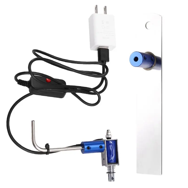 Computer Keyboard Clicker Game Assist, Anti-Drop Timer 1-30 Seconds, Physical Automatic Random Clicking, US Power PLUG US PLUG B