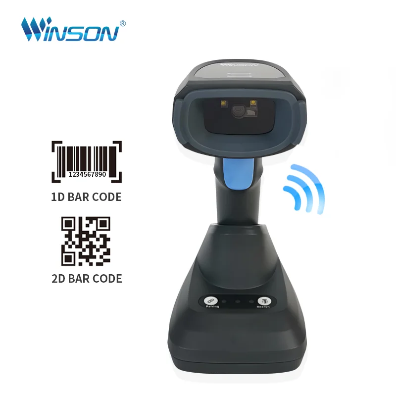 

Cheap Price bar Code Reader Handheld 2D Wireless Barcode Scanner Qr Code Scanner