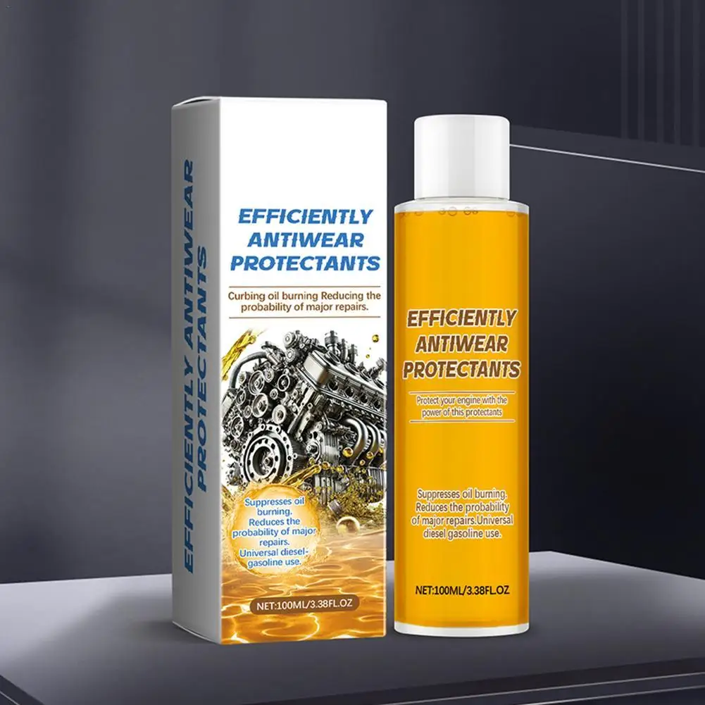 

Engine Protection Oil Nano Anti-wear Agent 100ml Additive Repair Oil Noise Reduction Anti-Rust For Various Cylinders